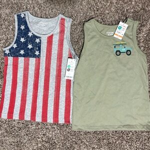 NWT 4T boys tank tops